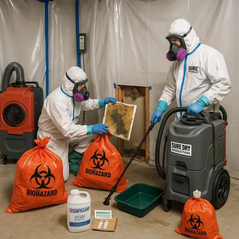 Contaminated Water Handling Protocols process in Eastlawn Gardens, PA